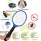 Electric Mosquito Swatter Racket With High Voltage Grid Portable Bug Zapper For Home Outdoor Use 3