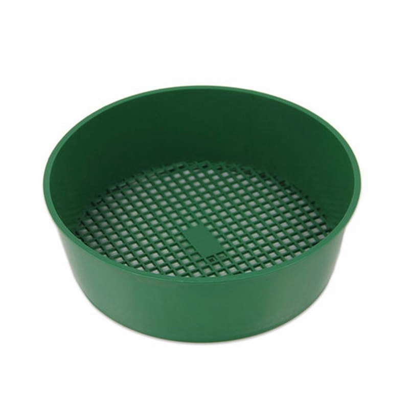 Plastic Mesh Soil Sieve For Gardening Lightweight Garden Soil Sifter With Fine Mesh Screen 3