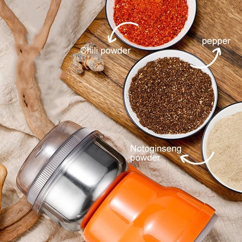 Electric Coffee Bean Grinder Stainless Steel Spice Grain Crusher 5