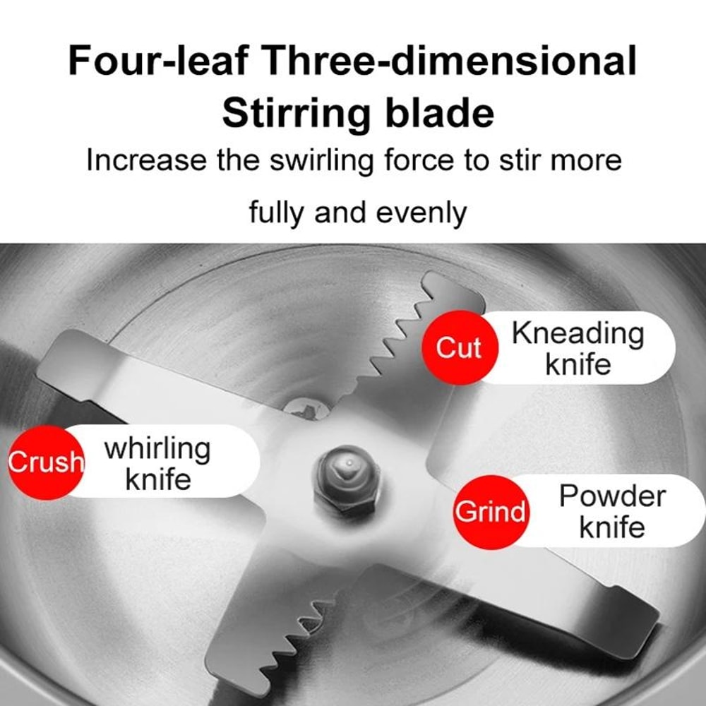 Electric Coffee Bean Grinder Stainless Steel Spice Grain Crusher 1