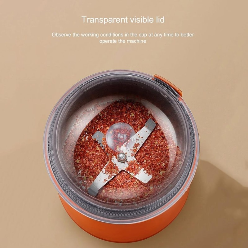 Electric Coffee Bean Grinder Stainless Steel Spice Grain Crusher 2