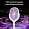 Extendable Electric Mosquito Racket Lamp Rechargeable Stand Zapper 1