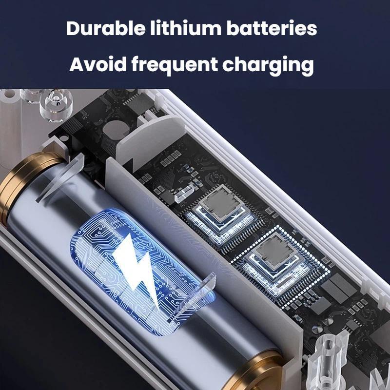 Extendable Electric Mosquito Racket Lamp Rechargeable Stand Zapper 3