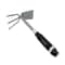 HeavyDuty Garden Hand Cultivator With Hoe Rake Tool NonSlip Rubber Grip 1