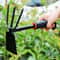 Heavy Duty Garden Hand Cultivator with Hoe Rake Tool Non Slip Rubber Grip