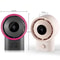 USB Rechargeable Desktop Fan with LED Display, Stepless Speed Control & Timer