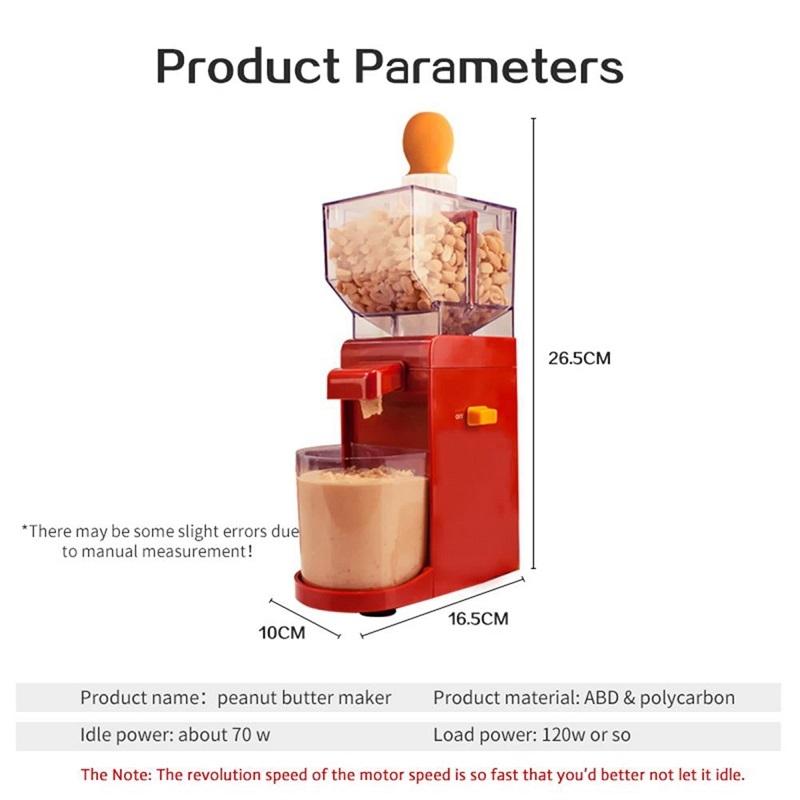 Electric Nut Butter Maker Compact Peanut Butter Machine For Fresh Homemade Spreads 2