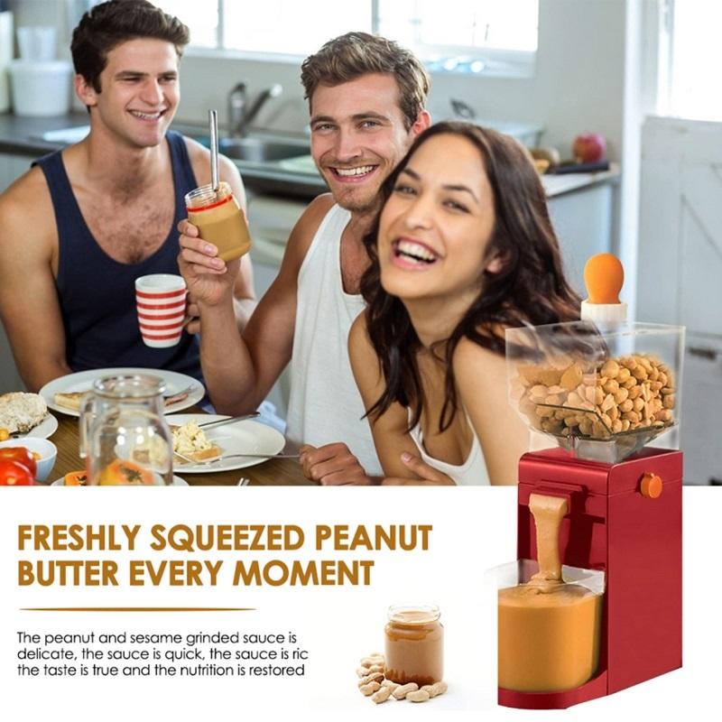 Electric Nut Butter Maker Compact Peanut Butter Machine For Fresh Homemade Spreads 5