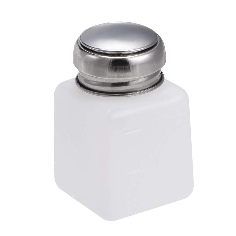 Push Down Alcohol Dispenser Bottle Stainless Steel Precision Pump Container 7