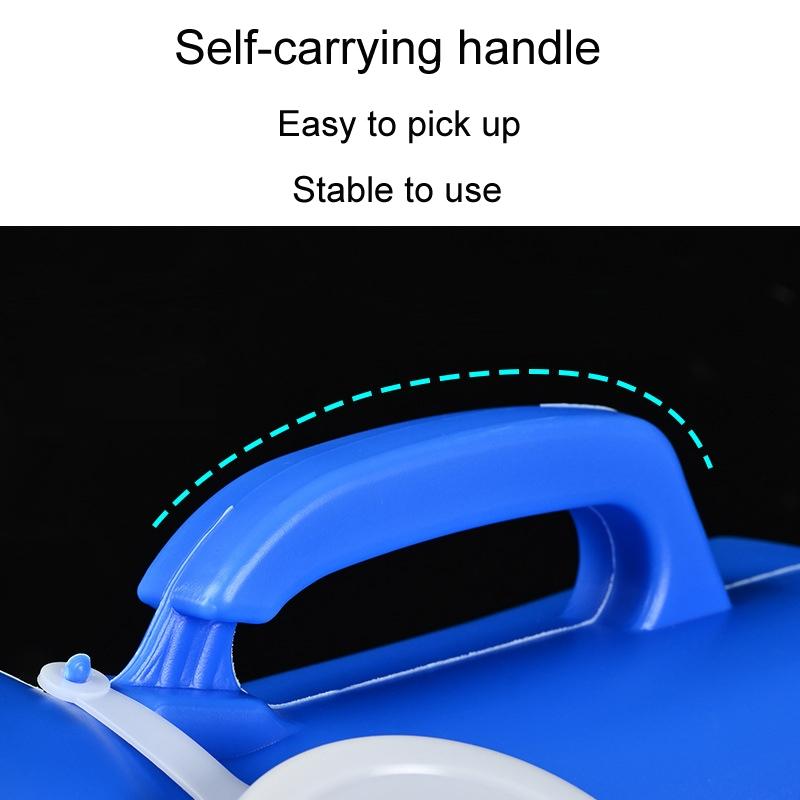 Portable Urinal For Men 1200ml Leakproof Male Urinal Bottle With Handle And Measurement Scale 2