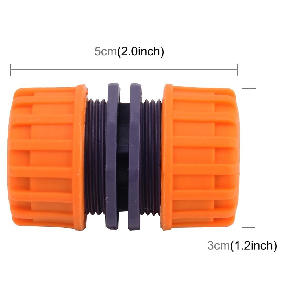 Quick Connect Garden Hose Fitting Set With Spray Nozzle For Pipes 3