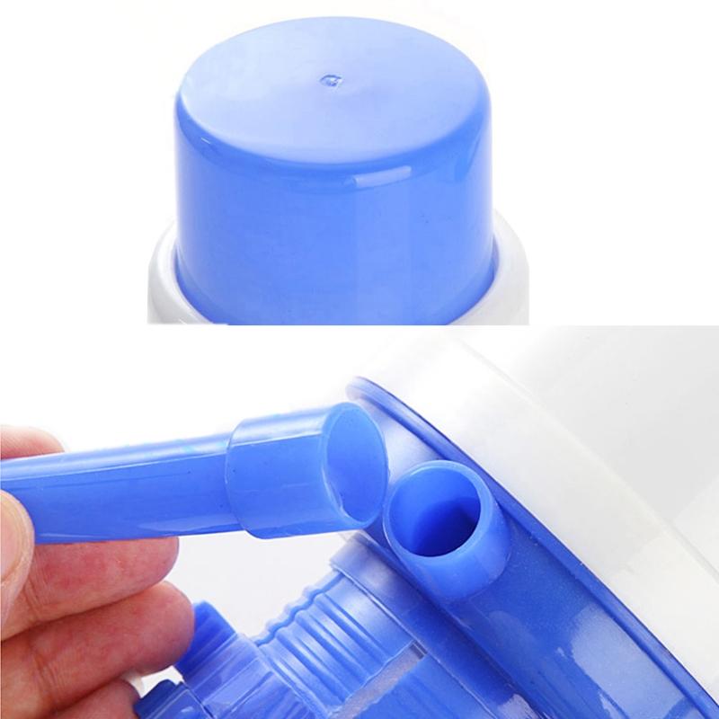 Manual Water Bottle Pump Dispenser Portable Hand Press Drinking Water Pump 7