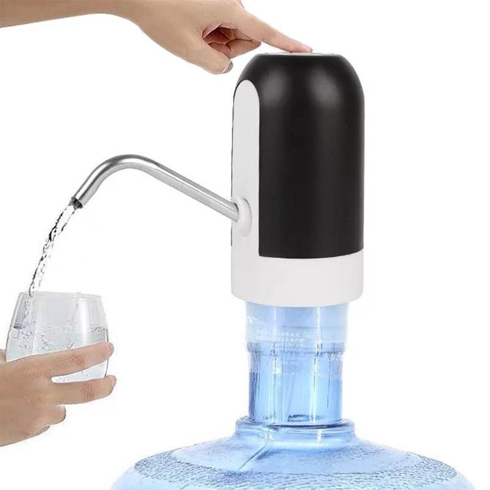 Manual Water Bottle Pump Dispenser Portable Hand Press Drinking Water Pump