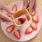 Quick Slice Fruit Slicer Cup For Strawberries Grapes And Bananas 3