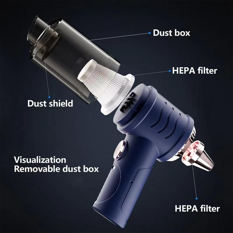 Portable Car Vacuum Cleaner Cordless Handheld Mini Vacuum Cleaner With Powerful Suction 1