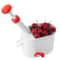 Stainless Steel Cherry Pitter Tool With Lock For Fast Clean Fruit Prep 0