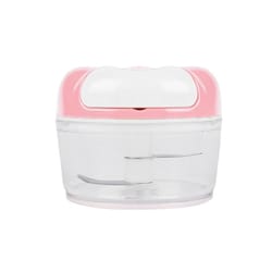 manual garlic chopper press, compact garlic masher & handheld food chopper for easy kitchen prep