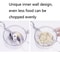 Manual Garlic Chopper Press Compact Garlic Masher Handheld Food Chopper For Easy Kitchen Prep 6