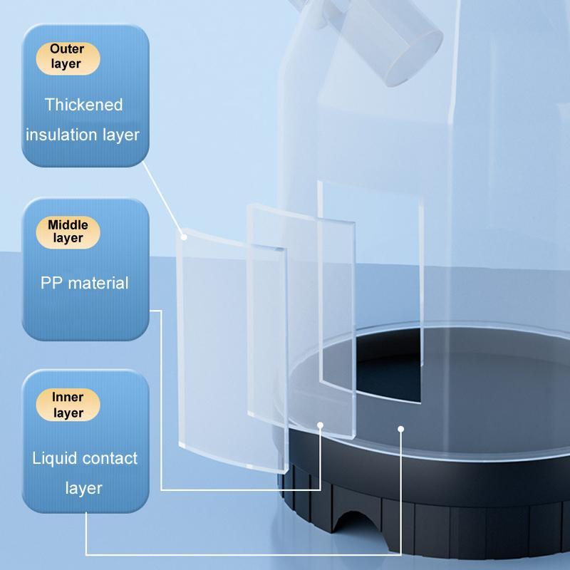 2L Foam Sprayer Bottle HighPressure Car Wash Foam Sprayer With Safety Valve Scale 4