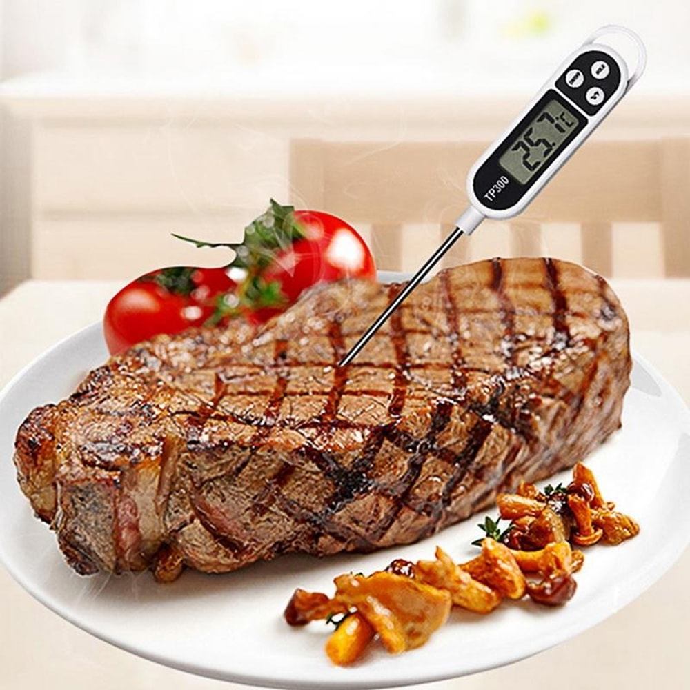 Precision Stainless Steel Oven Thermometer for Accurate Cooking & BBQ Temperature Control