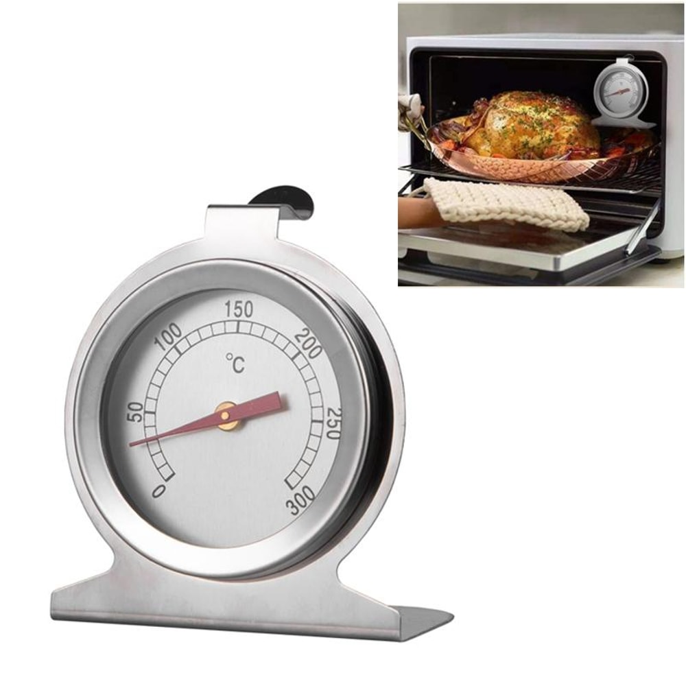 Precision Stainless Steel Oven Thermometer for Accurate Cooking & BBQ Temperature Control
