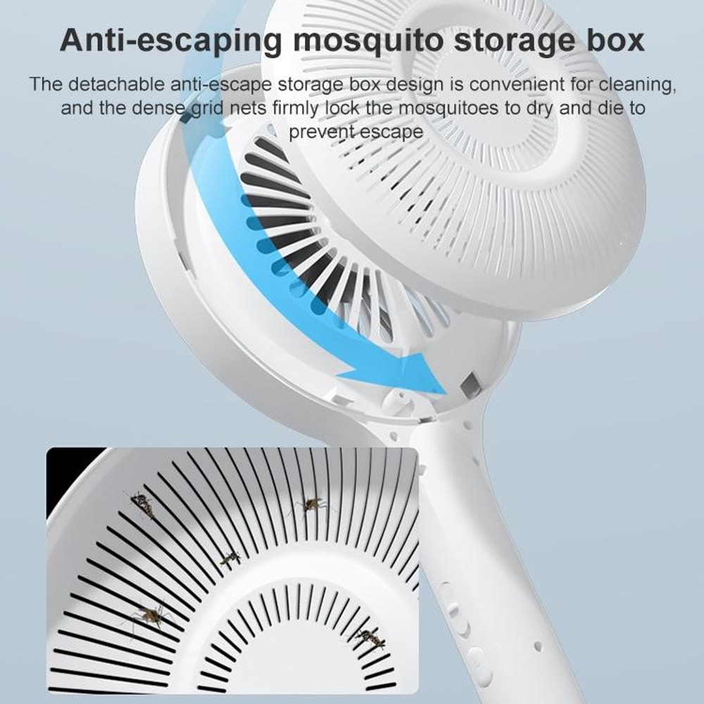 Portable Electric Mosquito Swatter Lamp USB Rechargeable Outdoor Mosquito Killer 1