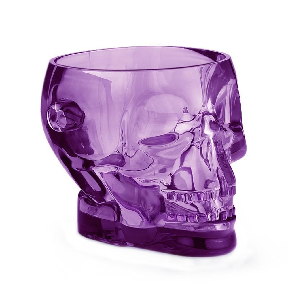 Crystal Skull Shot Glass Set Unique Skull Design Vodka Whiskey Glass