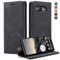 CaseMe Leather Wallet Phone Case Flip Cover With Card Holder And Kickstand 10