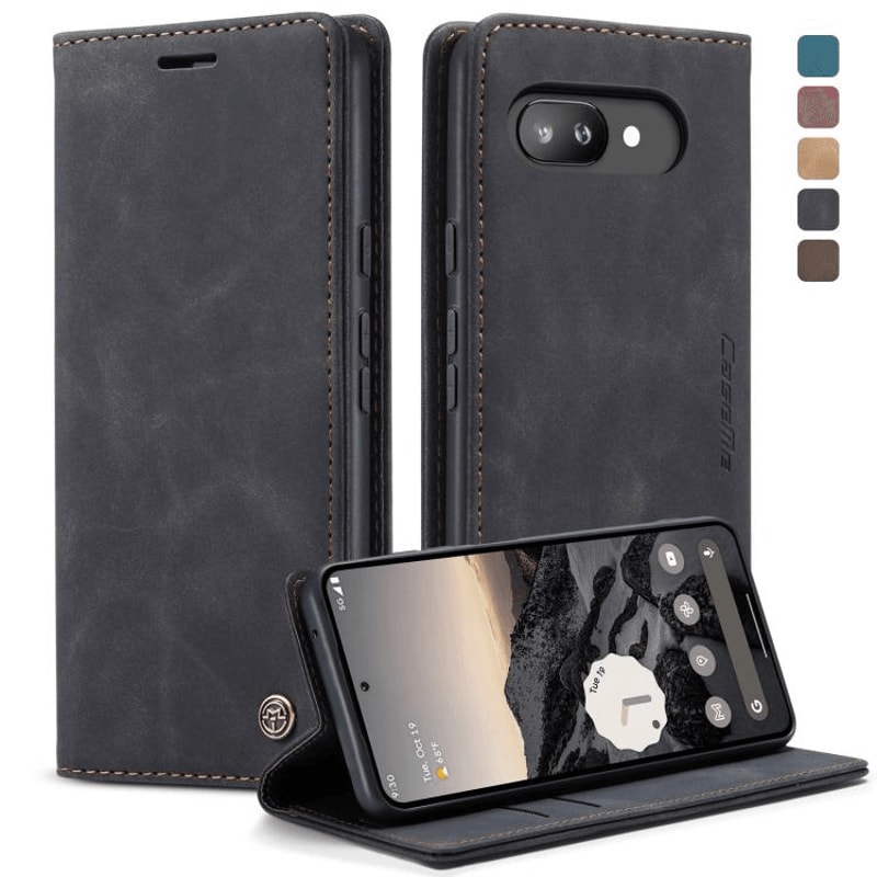 CaseMe Leather Wallet Phone Case Flip Cover With Card Holder And Kickstand 10