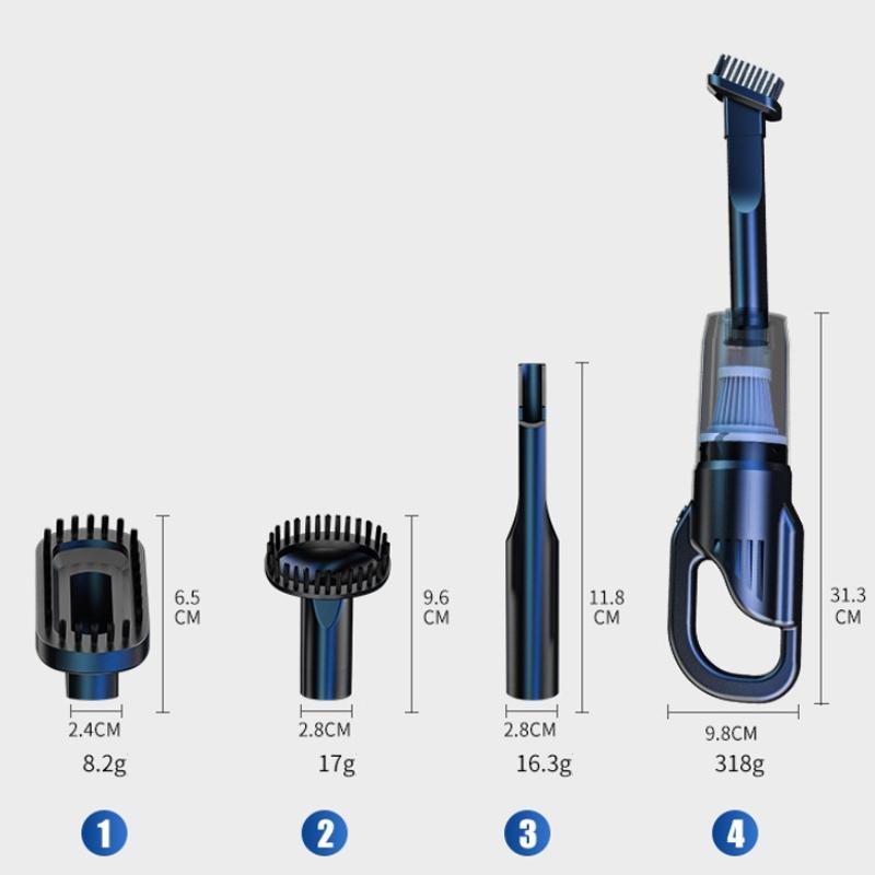 Cordless High Power Car Vacuum Cleaner Portable Mini Handheld Vacuum