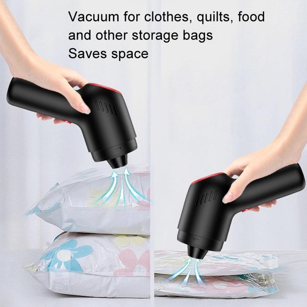 Wireless Charging Mini Car Vacuum Cleaner High Power Wet Dry Portable 4 In 1 Cleaner 10