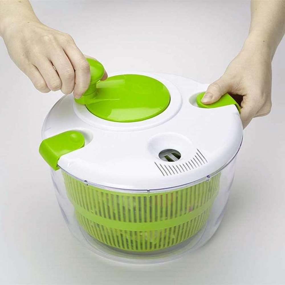 3in1 Vegetable Dehydrator Basket Large Capacity Kitchen Drain Basket With Grater Slicer 5