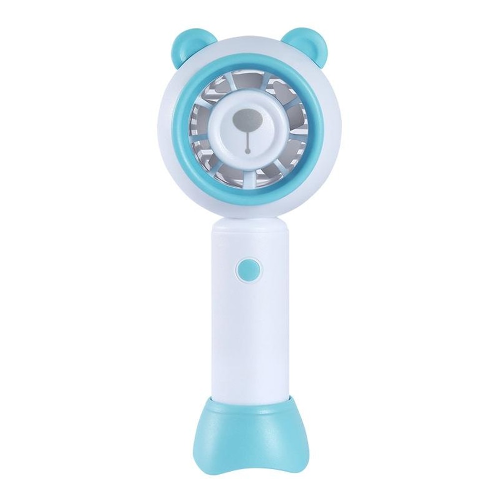 Mini USB Fan Portable Handheld Cute Cartoon Desk Fan With Rechargeable Battery 6