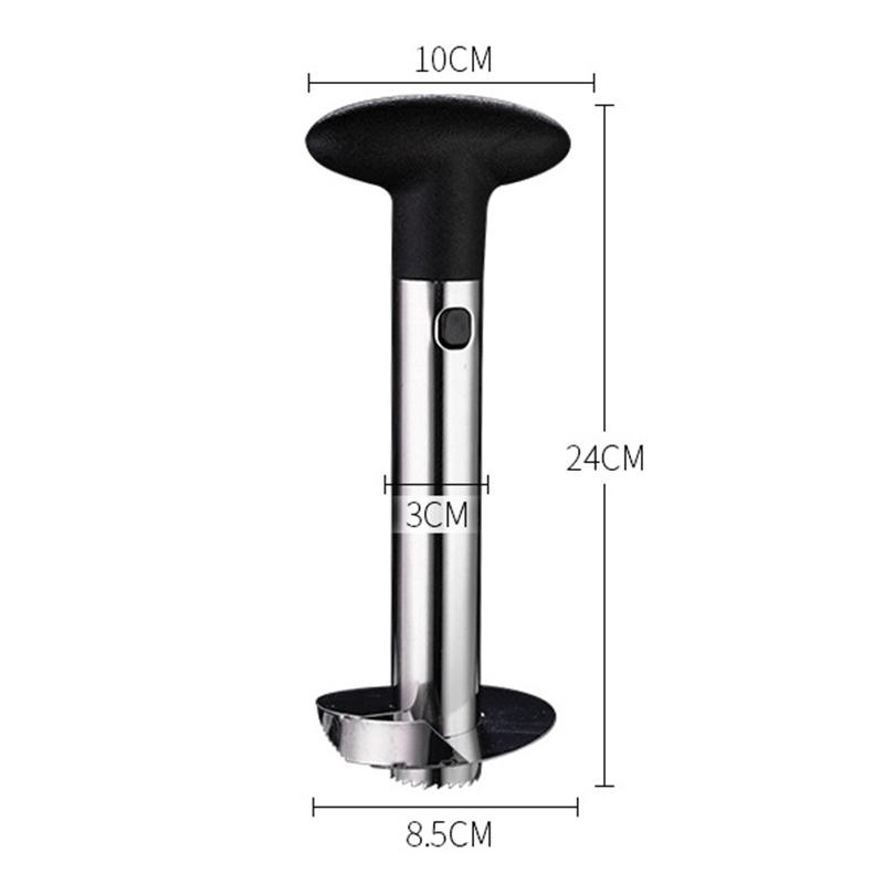 Stainless Steel Pineapple Corer Slicer Easy Fruit Cutter Tool 5