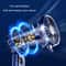 Portable Neck Fan With Digital Display USB Rechargeable Foldable Mini Handheld Fan 5
