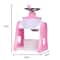Manual Ice Crusher Shaved Ice Maker With Hand Crank Portable Smoothie Snow Cone Machine 1