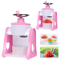 Manual Ice Crusher Shaved Ice Maker With Hand Crank Portable Smoothie Snow Cone Machine 6