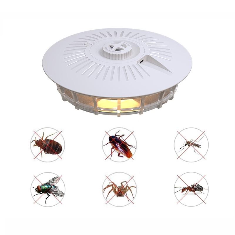 Indoor Flea Trap Lamp Electric Mosquito Killer Sticky Bug Catcher 0