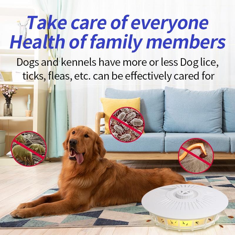 Indoor Flea Trap Lamp Electric Mosquito Killer Sticky Bug Catcher 5