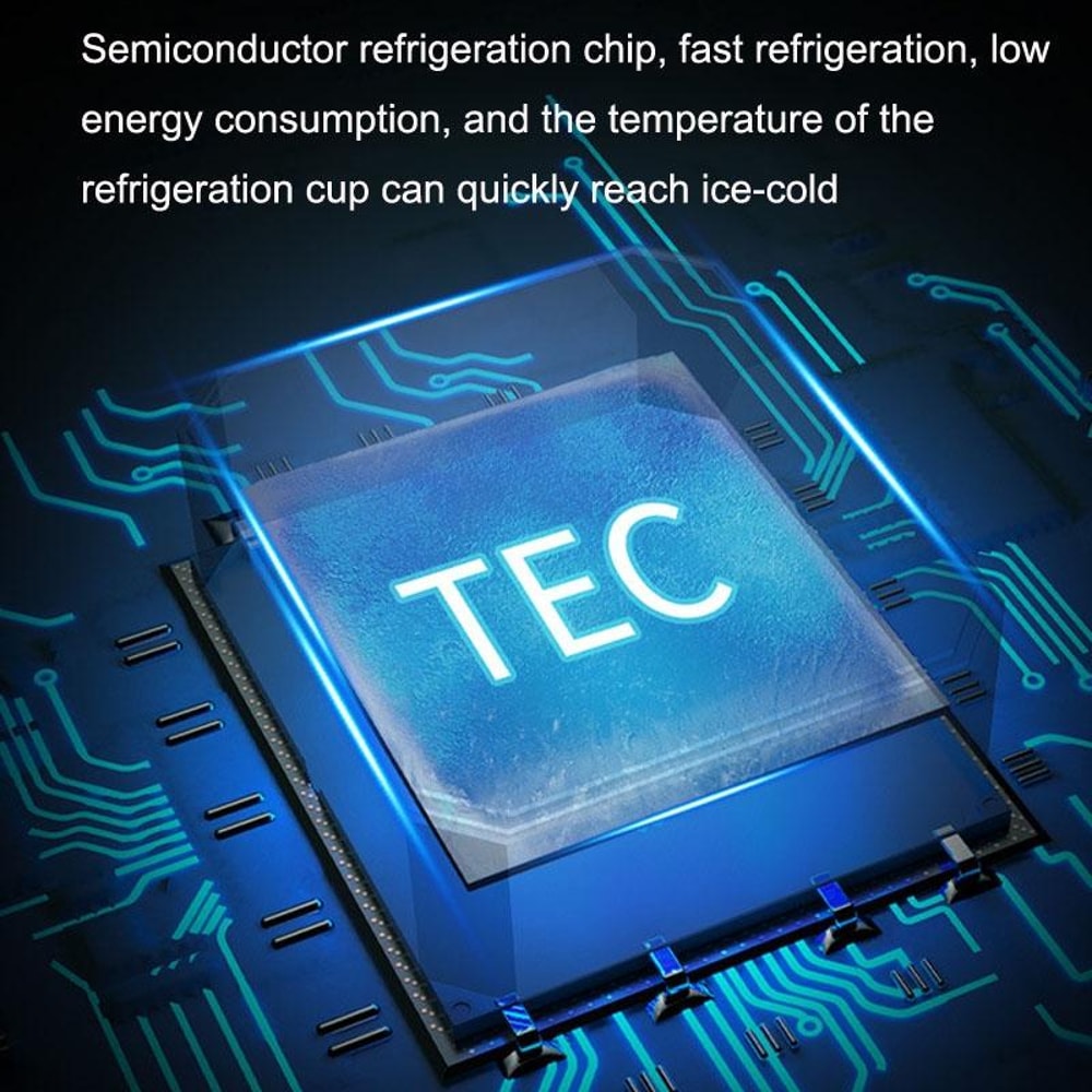 Portable Car Mini Fridge Cup USB Beverage Cooler Fast Cooling Mini Refrigerator 1