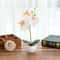 Artificial Orchid Plant In Ceramic Pot Decorative Potted Flowers For Home Office Decor 3