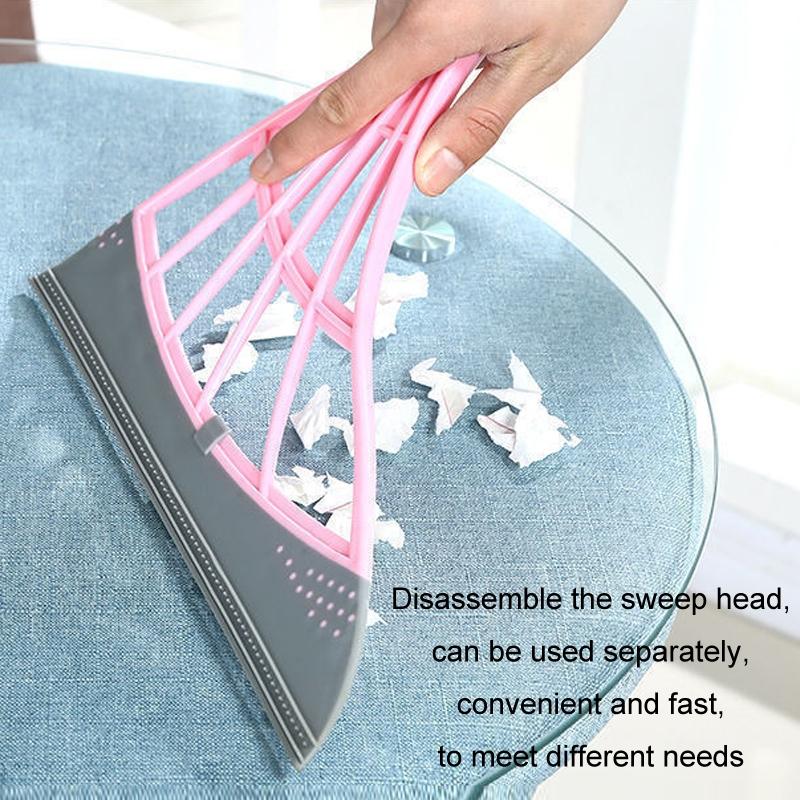 Magic Silicone Floor Squeegee Broom For Hair Removal Bathroom Multi Surface Cleaning 3