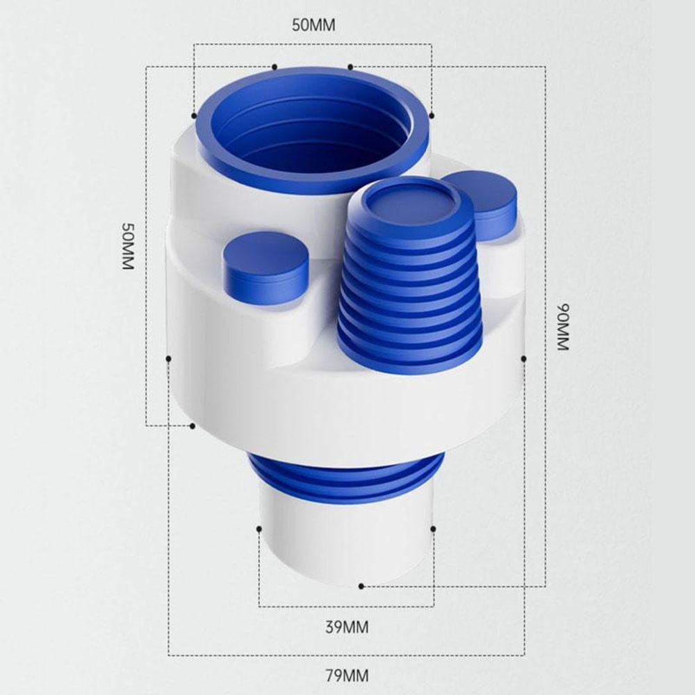 Universal Anti Odor Drain Seal Plug PVC Pipes