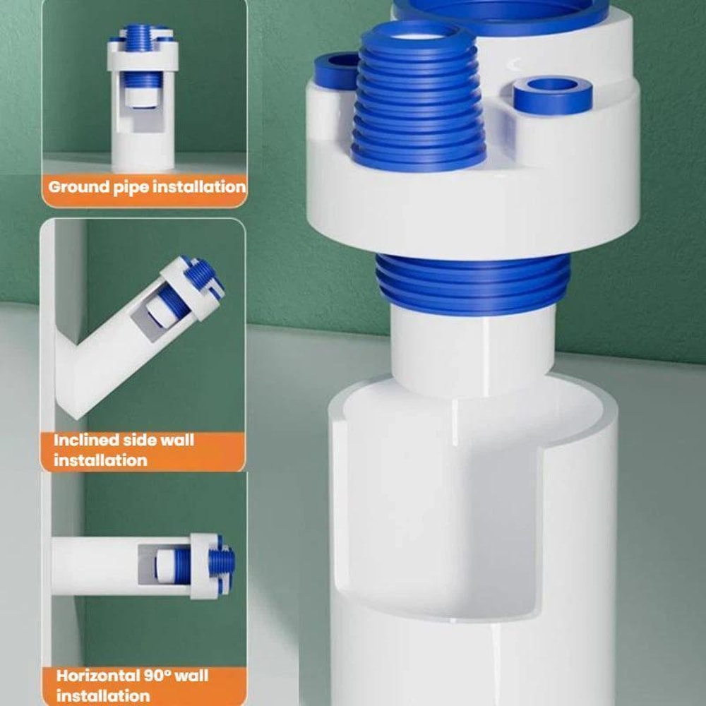 Universal Anti Odor Drain Seal Plug PVC Pipes