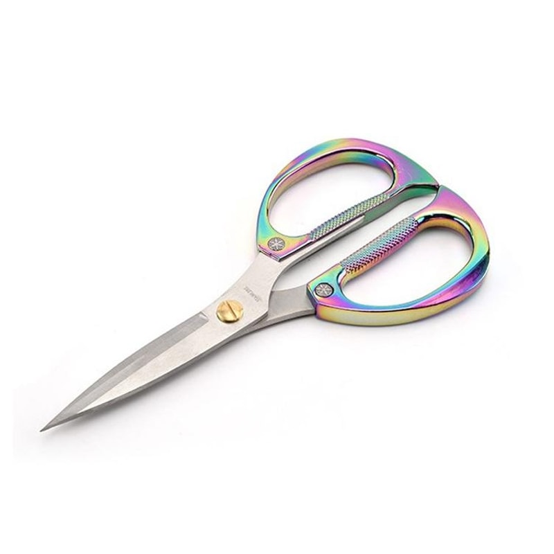 Heavy Duty Stainless Steel Scissors Multifunctional Diamond Blade Kitchen Household Cutter 8