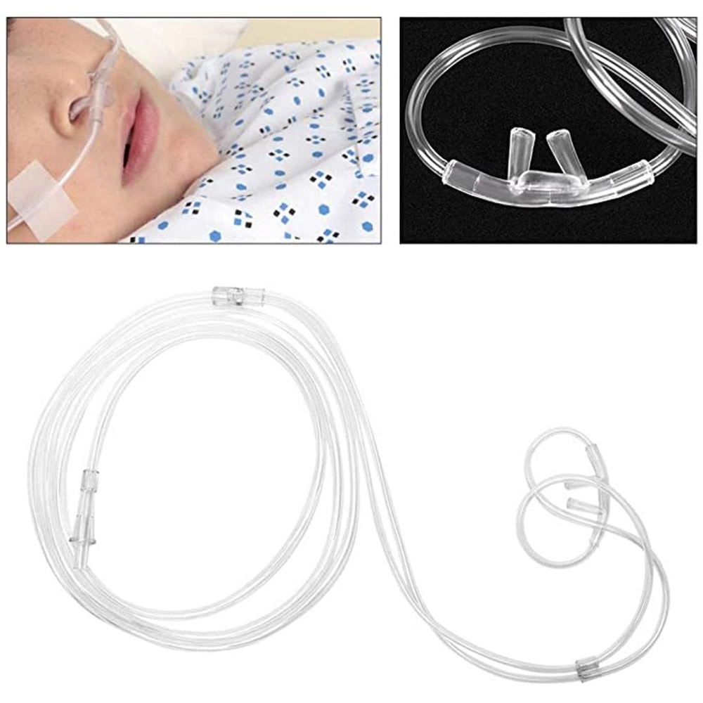 Universal Nasal Oxygen Tubing For Home Therapy Oxygen Concentrators Soft DoubleHole Cannula 2