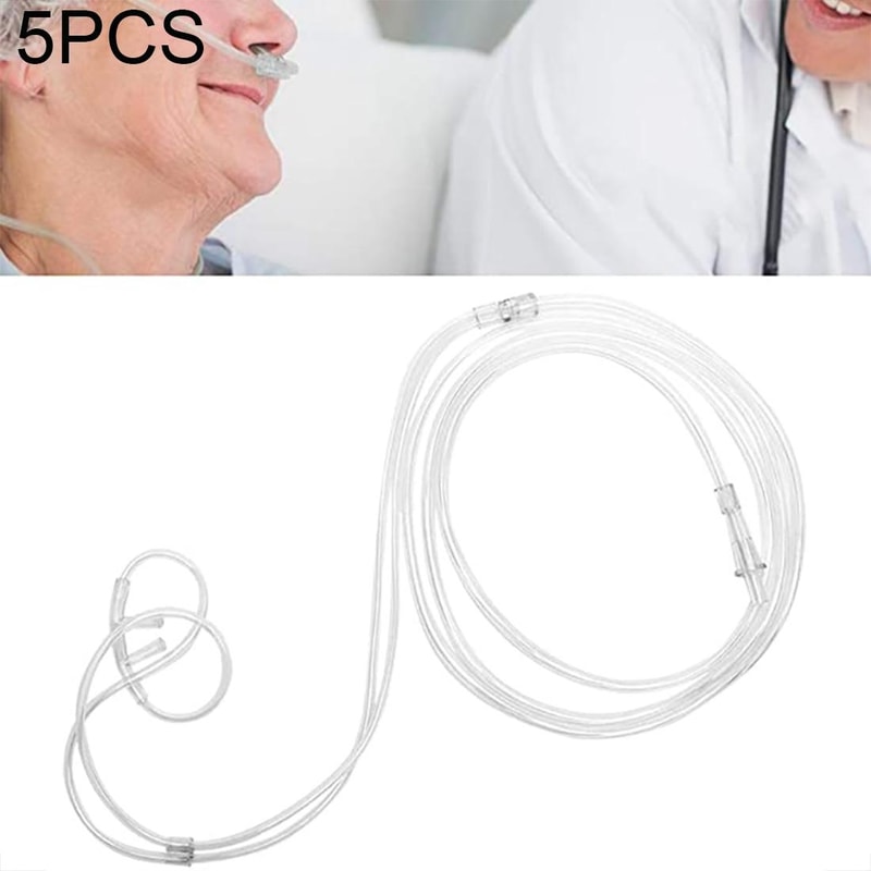 Universal nasal oxygen tubing for Home Therapy & Oxygen Concentrators Soft Double-Hole Cannula