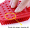 Ergonomic Silicone Dish Scrubber Pot Brush For NonScratch Kitchen Cleaning 3
