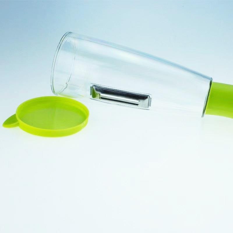 Multifunctional Fruit Vegetable Peeler With Storage Box Safe Kitchen Peeler Grater Tool 2