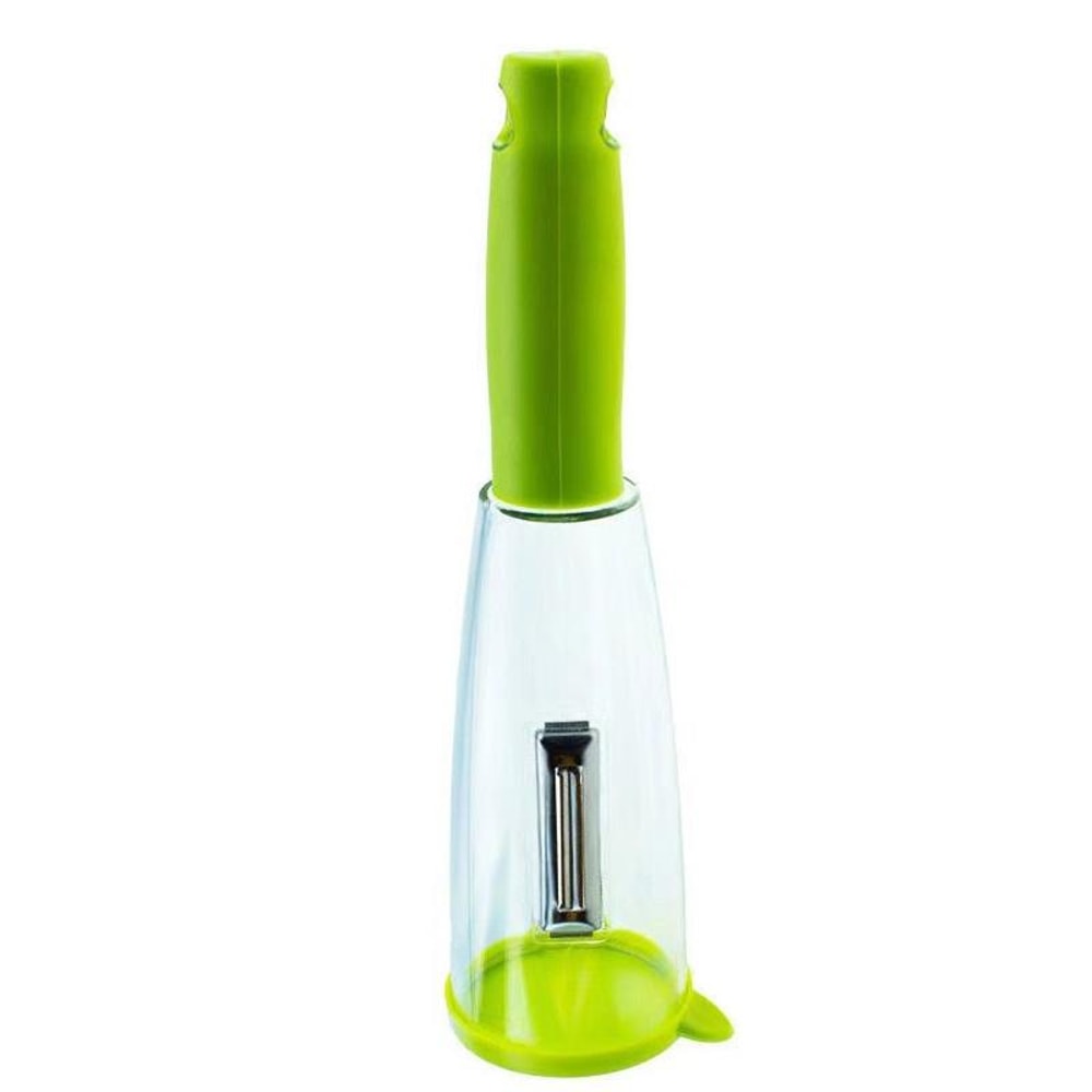 Multifunctional Fruit & Vegetable Peeler with Storage Box, Safe Kitchen Peeler & Grater Tool